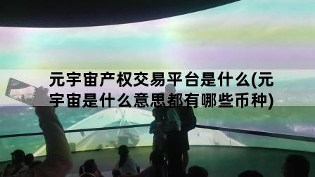 元宇宙产权交易平台是什么(元宇宙是什么意思都有哪些币种)