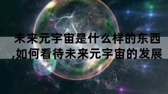 未来元宇宙是什么样的东西,如何看待未来元宇宙的发展