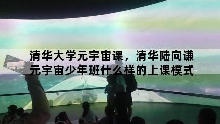 清华大学元宇宙课，清华陆向谦元宇宙少年班什么样的上课模式